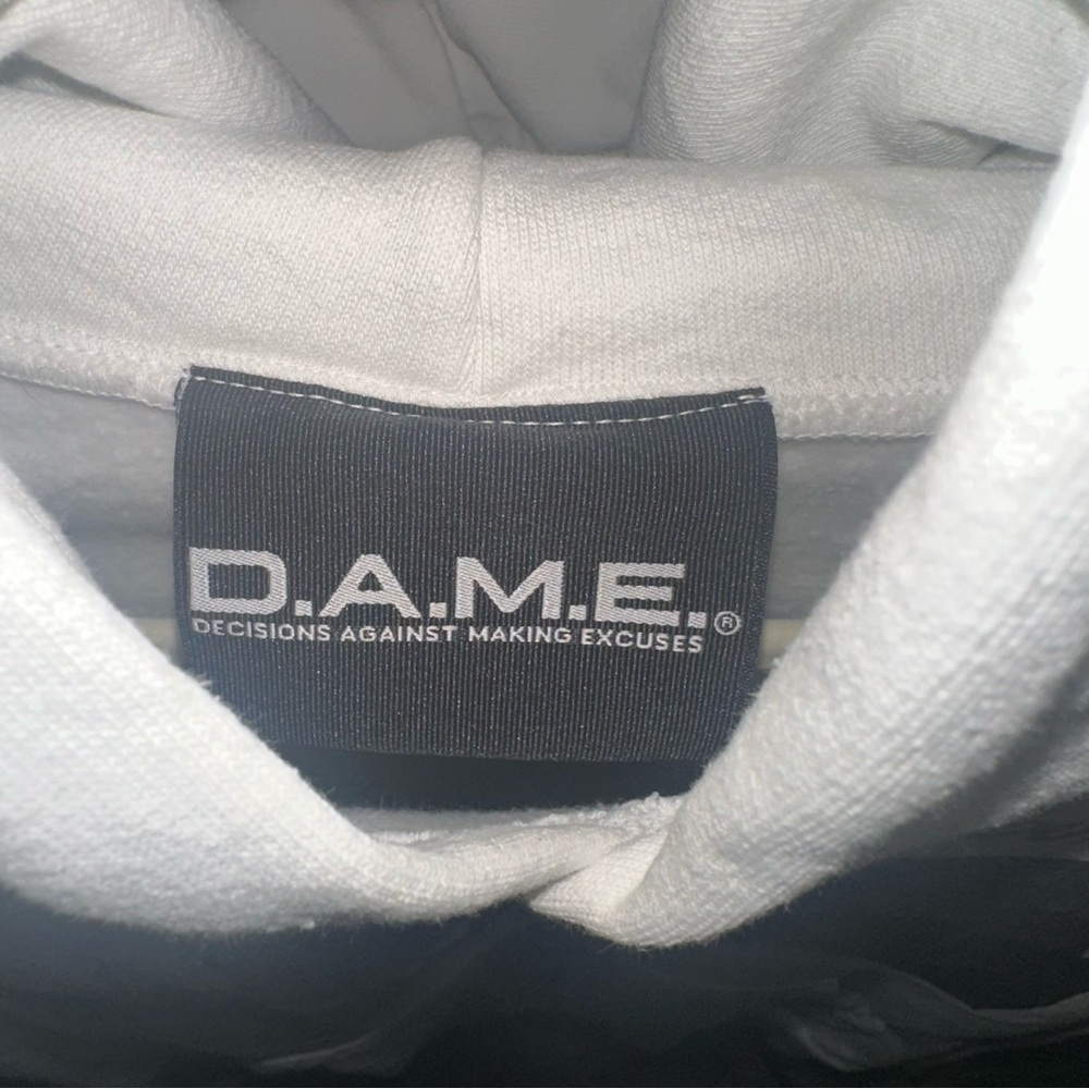 D.A.M.E. Graphic Hoodie - Can’t Be A Hater All Your Life - Picture 7 of 7